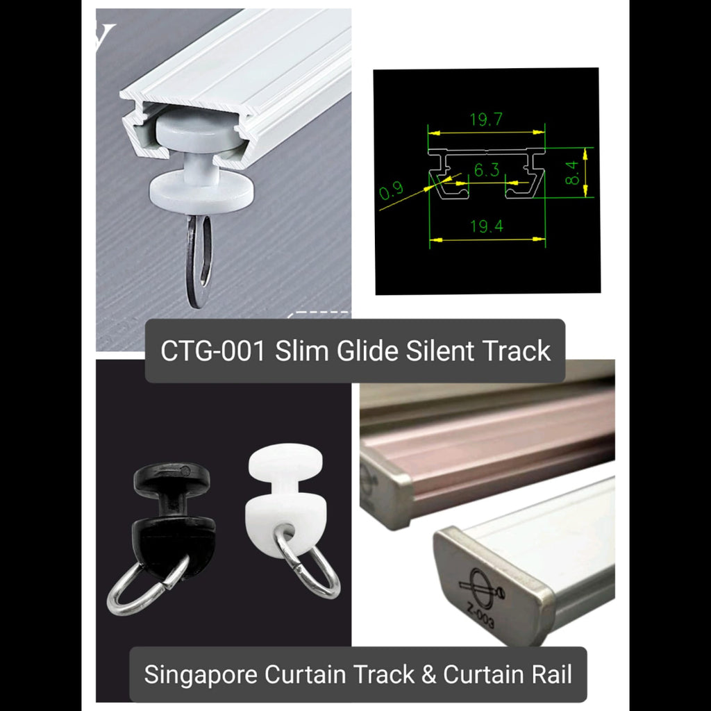 Aluminium Curtain Track