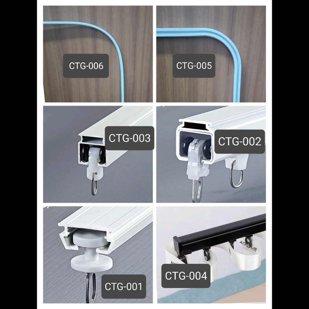 Aluminium Curtain Track